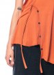 PAL OFFNER, button panel top made of organic cotton 