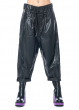 PLUSLAVIE PLÜ, leather-look trousers FEATHER PANT