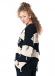 ULI SCHNEIDER, chunky knit big sweater with recycled cotton