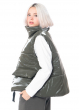 ULI SCHNEIDER, puffer vest with liquid nylon