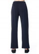ULI SCHNEIDER, micro jersey flared trousers with elastic waistband