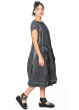 RUNDHOLZ, feminine dress with pockets in balloon cut 1241220906