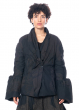 RUNDHOLZ, waisted linen-cotton jacket with flared cuffs 2231241101