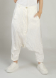 RUNDHOLZ, straight-cut pants with a low crotch made from linen and cupro 1241630109