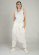 RUNDHOLZ, straight-cut pants with a low crotch made from linen and cupro 1241630109