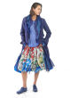 RUNDHOLZ, balloon skirt with multicolored art print 1241170302