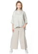 HINDAHL & SKUDELNY, boxy linen blouse 124B21