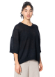 HINDAHL & SKUDELNY, short-sleeved sweater with v-neckline 124P11