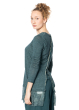 RUNDHOLZ, slim linen long top with attached silk 1241290504