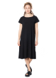 RUNDHOLZ, casual A-line viscose dress with short sleeves 1241457305