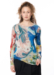 RUNDHOLZ, floral shirt made from a lyocell/elastane blend 1241620511