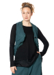 RUNDHOLZ, layered cotton vest with back string 1241751008