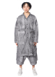 RUNDHOLZ DIP, cotton-silk coat in washed-out cargo style 1242091206