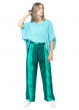 RUNDHOLZ DIP, elastic viscose pants with abstract color scheme 1232190102