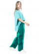 RUNDHOLZ DIP, elastic viscose pants with abstract color scheme 1232190102