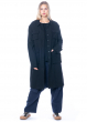 RUNDHOLZ DIP, long wool coat with front patch pockets 2232191204