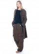 RUNDHOLZ DIP, long wool coat with front patch pockets 2232191204