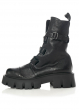 RUNDHOLZ  BLACK  LABEL, buckled leather boots with lug sole 2223985211