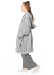 RUNDHOLZ DIP, comfortable hooded dress in layered style 1242350902