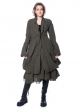 RUNDHOLZ DIP, waisted cotton stretch coat with shawl collar 2232391206