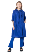 KATHARINA HOVMAN, Kleid mit plissierter Vorderseite  PLEATS DRESS 241278