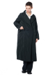 KATHARINA HOVMAN, langer Mantel aus schwerem Taft 241709