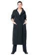 KATHARINA HOVMAN, long coat with stand-up collar 241709