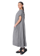 RUNDHOLZ DIP, linen-cotton dress with side pockets 1242460908