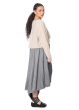 RUNDHOLZ DIP, linen-cotton dress with side pockets 1242460908