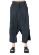 RUNDHOLZ DIP, low-crotch trousers in soft lamb leather 1242490102
