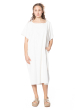 RUNDHOLZ DIP, minimalistisches Kleid aus 100% Lammleder 1242490904