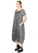 RUNDHOLZ DIP, raw-edged summer dress with silk trim 1242500906