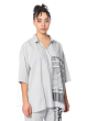 RUNDHOLZ  BLACK  LABEL, printed oversized blouse 1243320403
