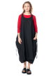 RUNDHOLZ  BLACK  LABEL, raffiniertes One-Size-Kleid mit Schnürband 1243320917