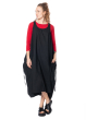 RUNDHOLZ  BLACK  LABEL, raffiniertes One-Size-Kleid mit Schnürband 1243320917