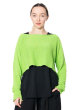 RUNDHOLZ  BLACK  LABEL, short knit sweater 1243720701