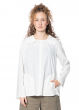 annette görtz, organic cotton blouse DORA with wide collar 