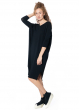 annette görtz, minimalistisches Strick-Sommerkleid IBS mit V-Ausschnitt