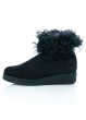 arche, black ankle boot COMICE with lightweight sole