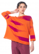 Knit Knit, two coloured summer knit sweater