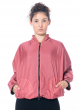 KIMONORAIN, reversible jacket with batwing sleeves in Camelia