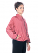 KIMONORAIN, reversible jacket with batwing sleeves in Camelia