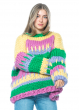 HOPE MACAULAY, hand knitted chunky merino sweater Elida