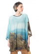 BARBARA BOLOGNA, exquisite oversized shirtdress with print
