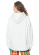 JOSHUAS, hoodie in cream with smiley