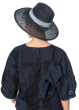 annette görtz, elegant summer hat JAMIL made from twisted grass