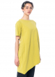 Knit Knit, asymmetric summer tunic with round neck