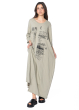 studiob3, jersey maxi dress MEA with front print 