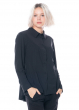 HIGH, blouse with stand up collar and button closure MENTION