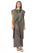PLEATS PLEASE ISSEY MIYAKE, cropped trousers MARCH in khaki